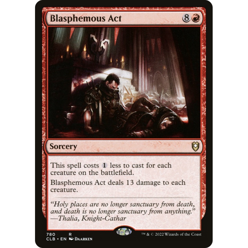 Blasphemous Act [Commander Legends: Battle for Baldur’s Gate]
