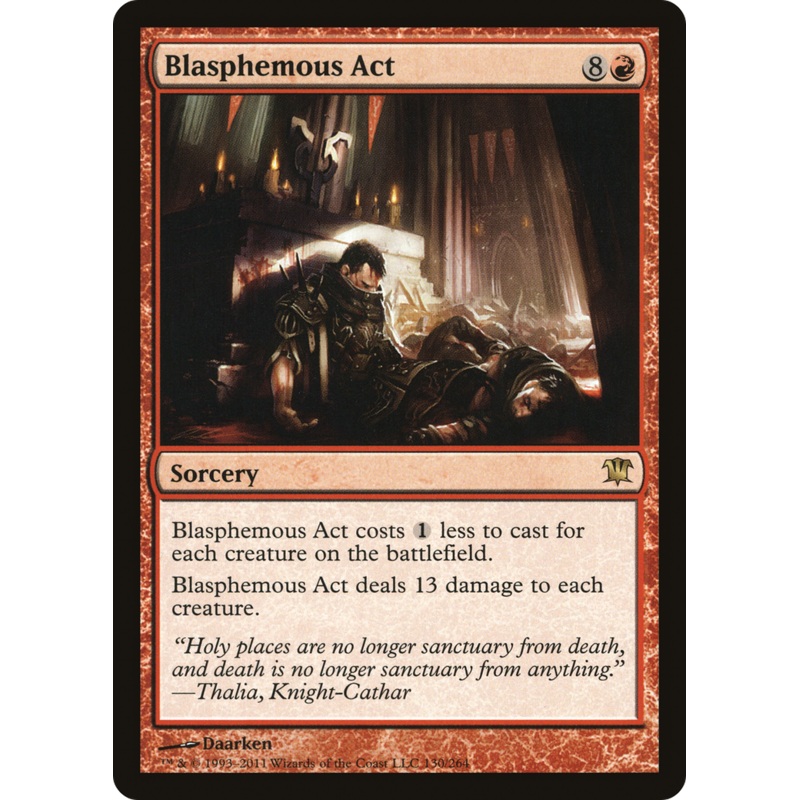 Blasphemous Act [Innistrad]