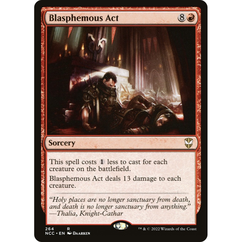 Blasphemous Act [Streets of New Capenna Commander]