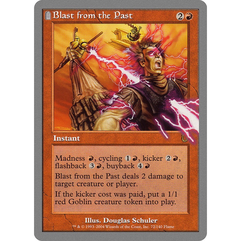 Blast from the Past [Unhinged] Foil