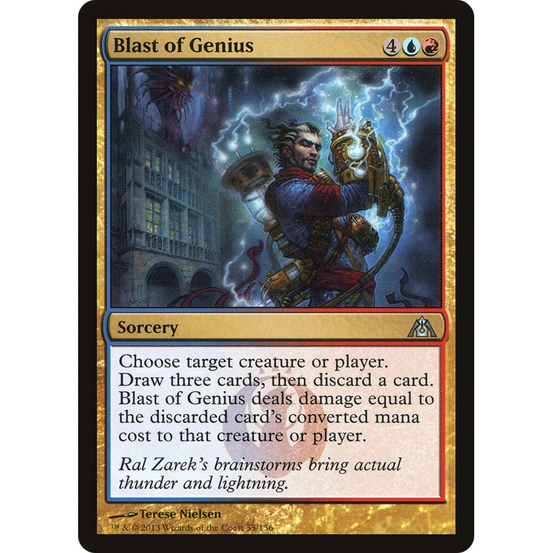 Blast of Genius [Dragon’s Maze] Foil