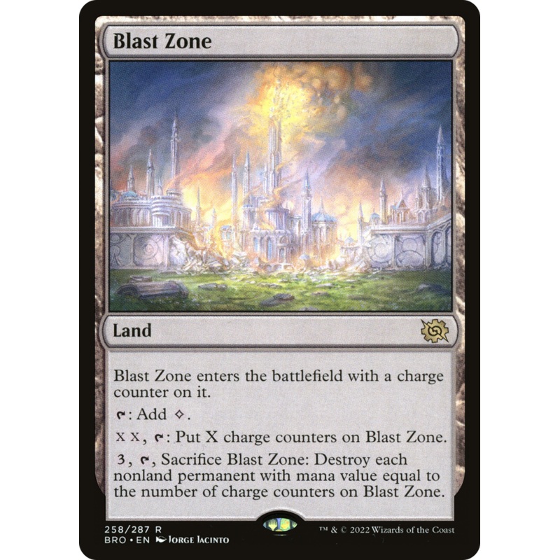 Blast Zone [The Brothers’ War] Foil