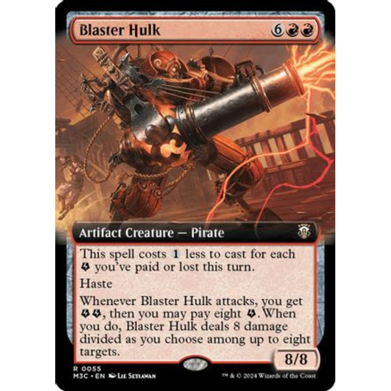 Blaster Hulk (Extended Art) (Ripple Foil) (055) Foil