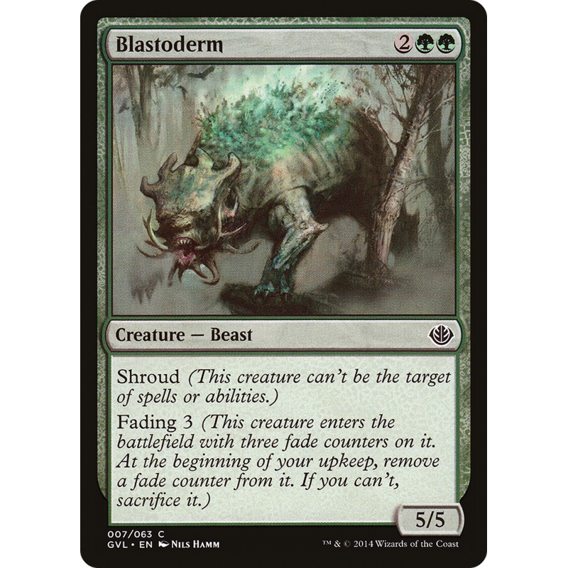 Blastoderm (Garruk vs. Liliana) [Duel Decks Anthology]