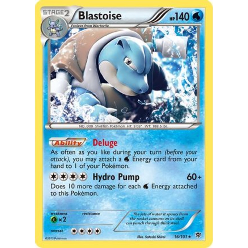 Blastoise (16/101) [Black & White: Plasma Blast]