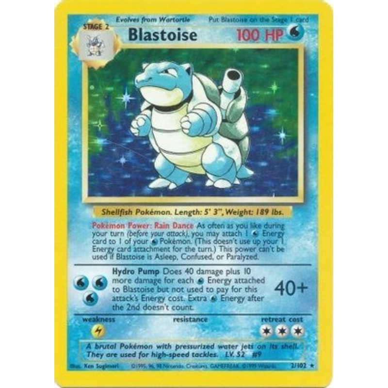 Blastoise (2/102) [Base Set Unlimited]