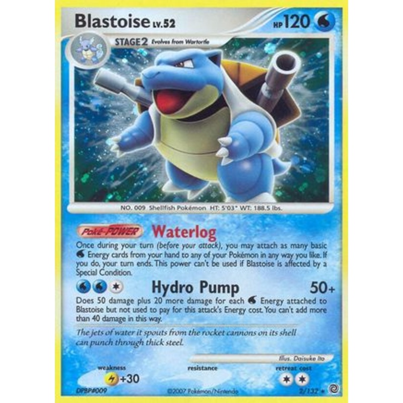Blastoise (2/132) [Diamond & Pearl: Secret Wonders] Reverse Holofoil