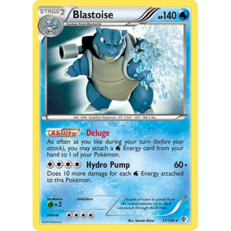 Blastoise (31/149) [Black & White: Boundaries Crossed]