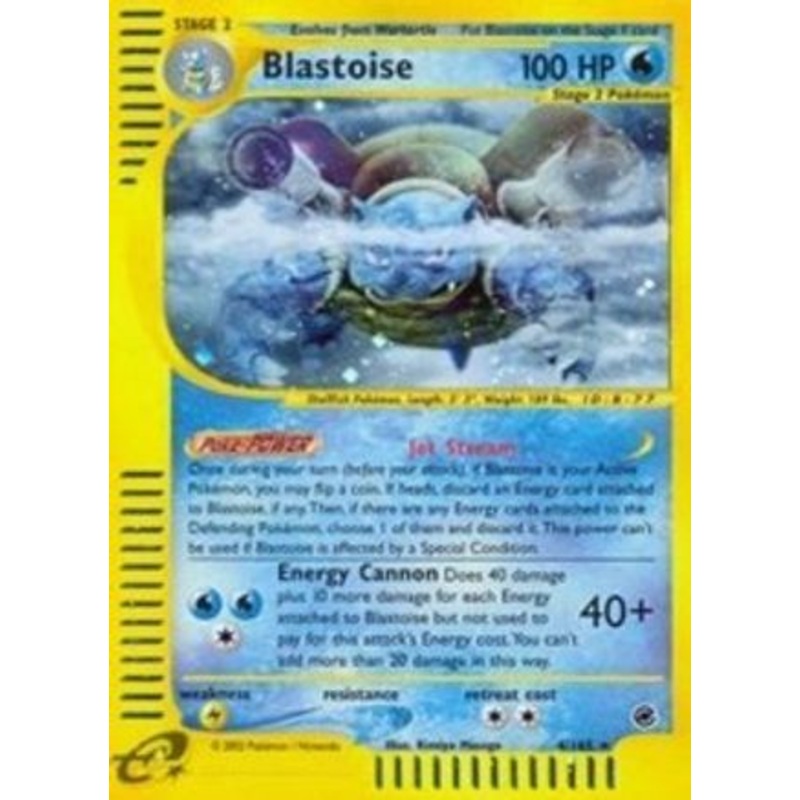 Blastoise (4/165) [Expedition: Base Set] Reverse Holofoil