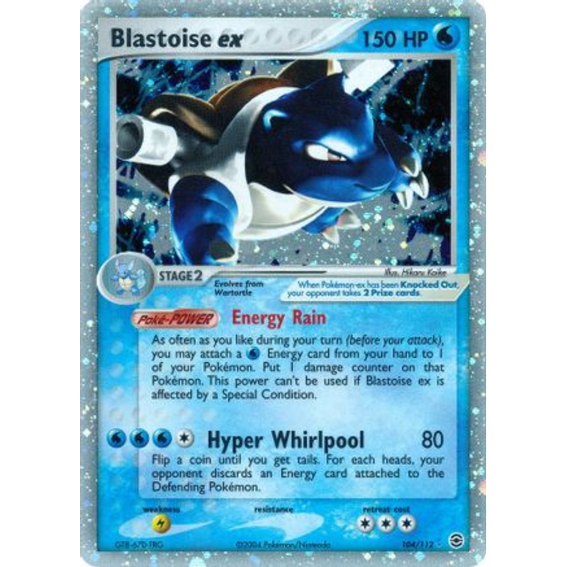 Blastoise ex (104/112) [EX: FireRed & LeafGreen]