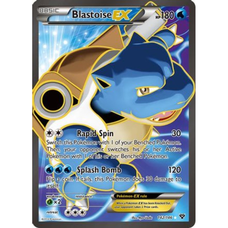 Blastoise EX (142/146) [XY: Base Set]