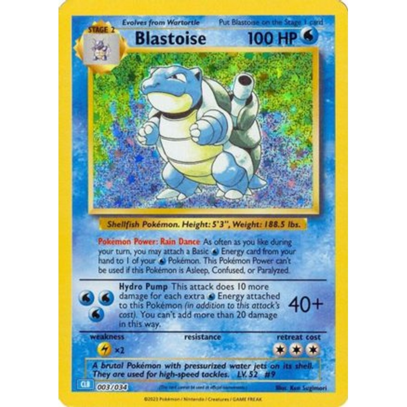 Blastoise [Trading Card Game Classic]