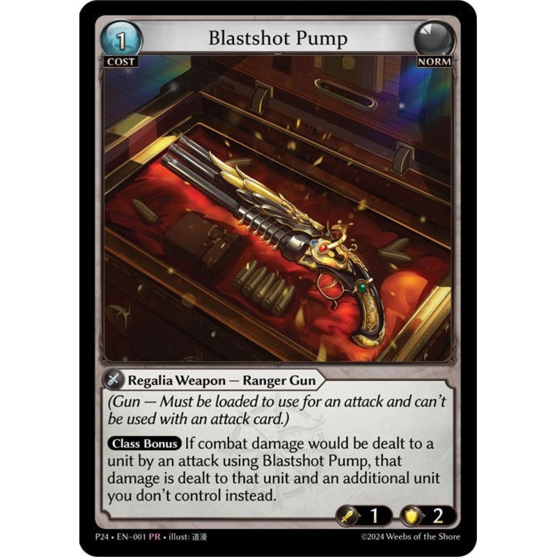 Blastshot Pump (001) [Promotional Cards]