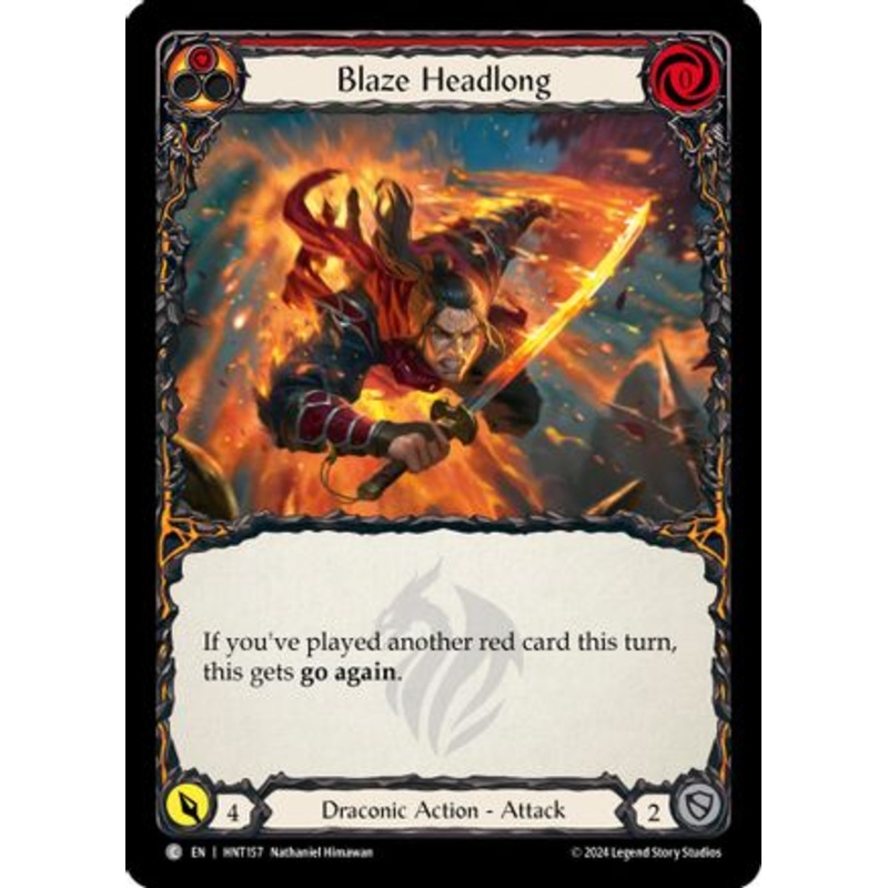 Blaze Headlong (Red) (HNT157) – The Hunted