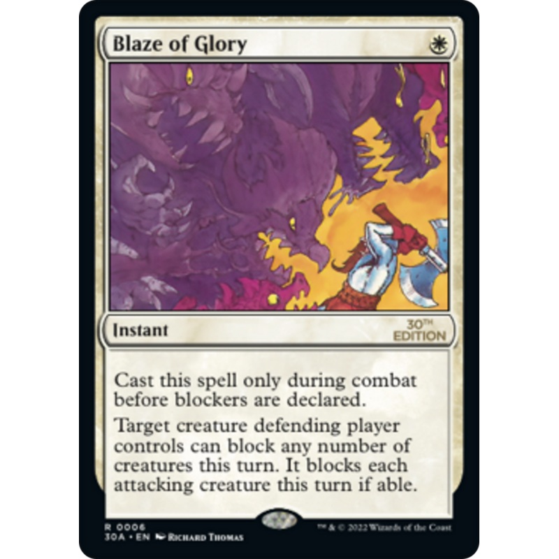 Blaze of Glory [30th Anniversary Edition]