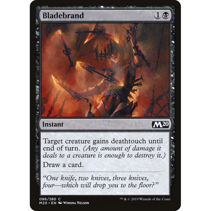 Bladebrand [Core Set 2020] Foil