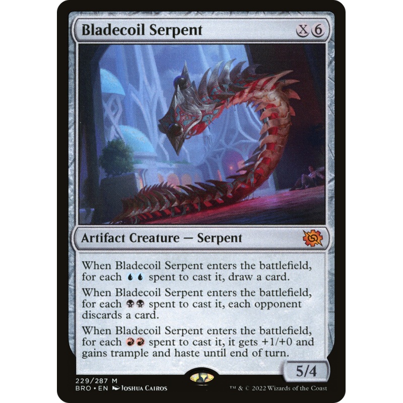 Bladecoil Serpent [The Brothers’ War]
