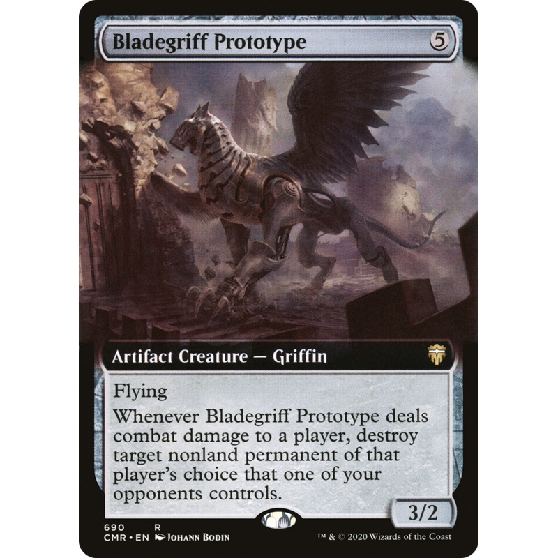 Bladegriff Prototype (Extended Art) [Commander Legends] Foil