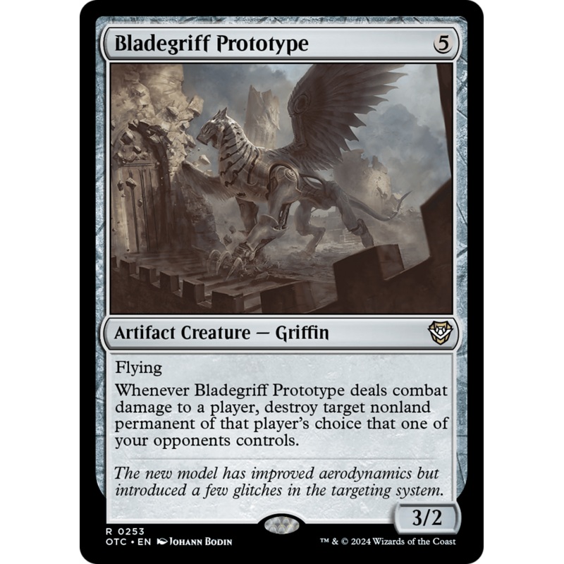 Bladegriff Prototype [Outlaws of Thunder Junction Commander]