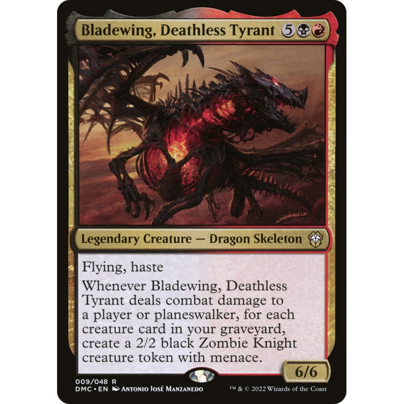 Bladewing, Deathless Tyrant [Dominaria United Commander]