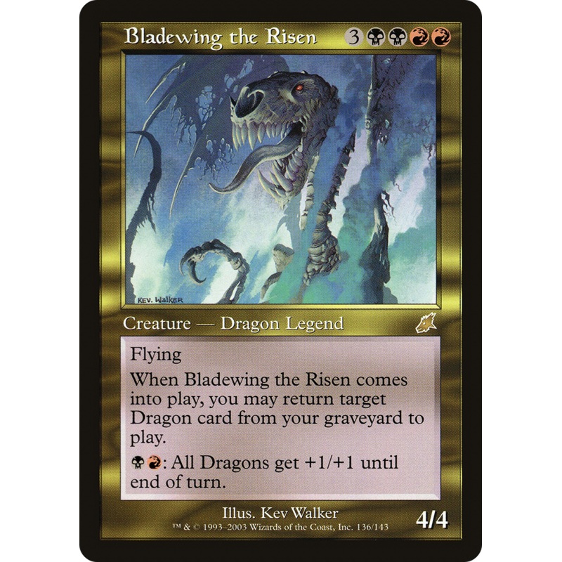 Bladewing the Risen [Scourge] Foil