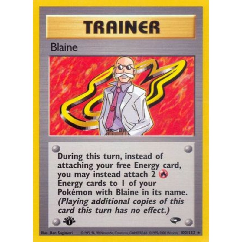 Blaine (100/132) [Gym Challenge 1st Edition]