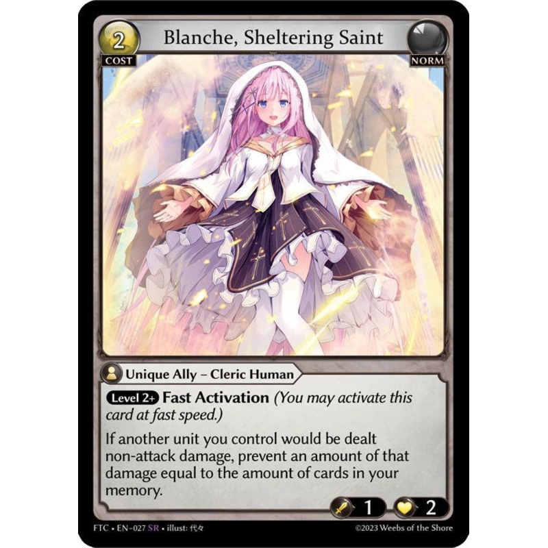 Blanche, Sheltering Saint (027) [Fractured Crown]