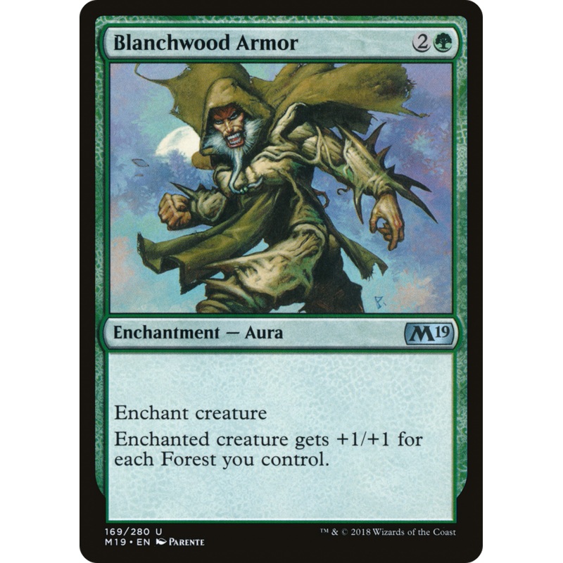 Blanchwood Armor [Core Set 2019]