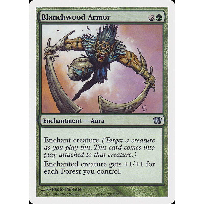 Blanchwood Armor [Ninth Edition] Foil