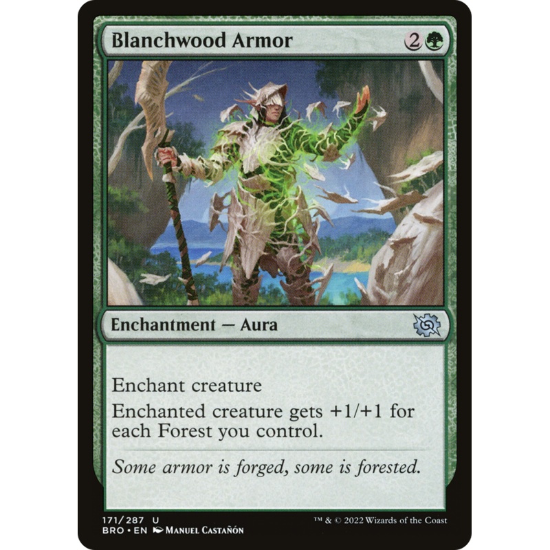 Blanchwood Armor [The Brothers’ War] Foil