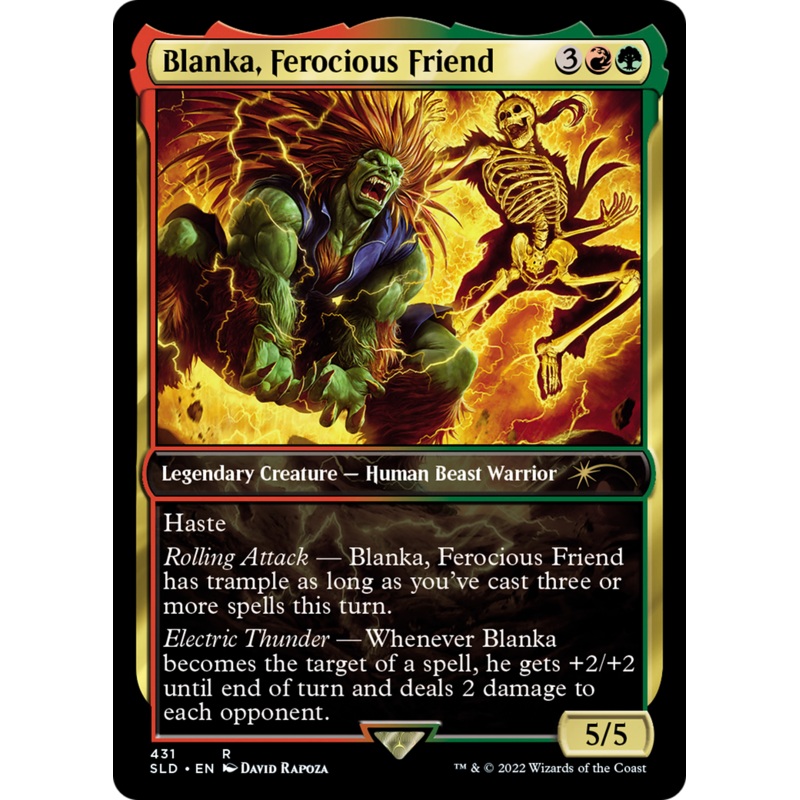 Blanka, Ferocious Friend [Secret Lair Drop Series]