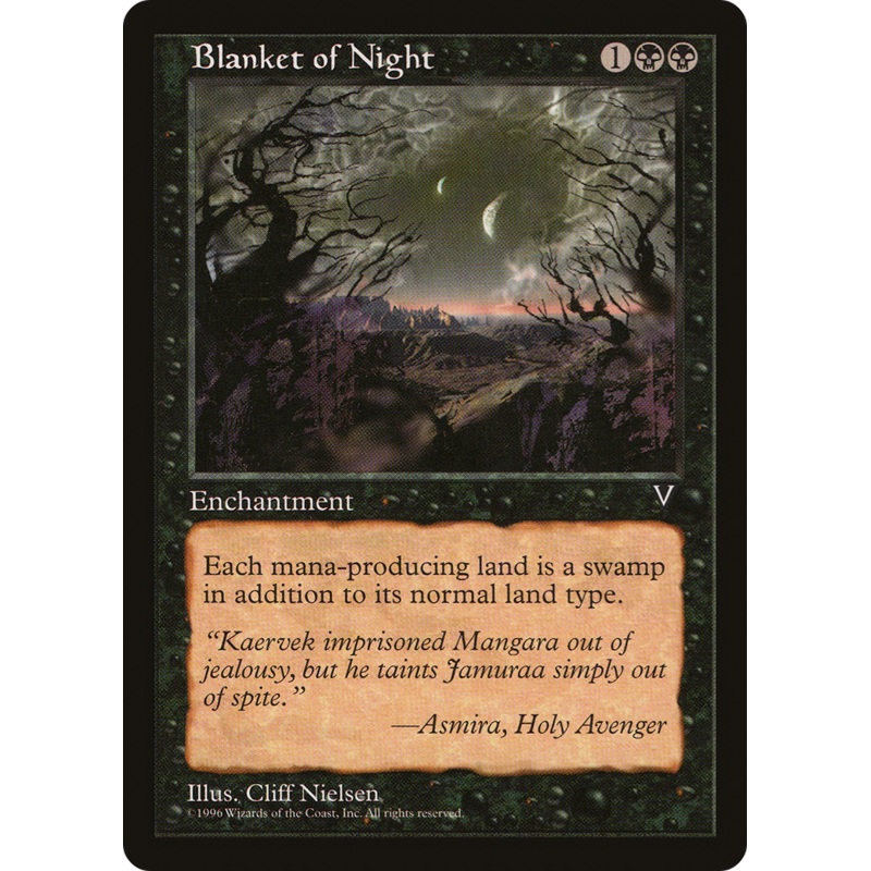 Blanket of Night [Visions]