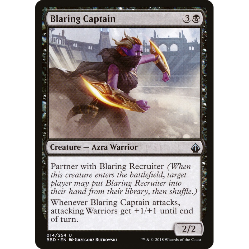 Blaring Captain [Battlebond] Foil