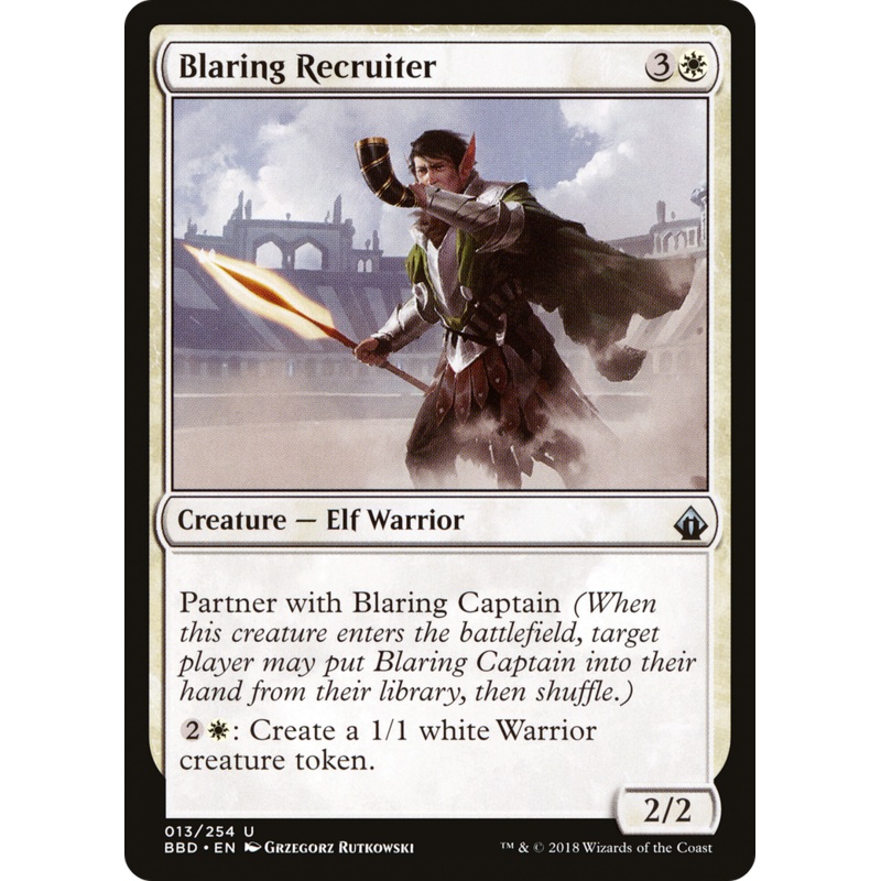 Blaring Recruiter [Battlebond] Foil