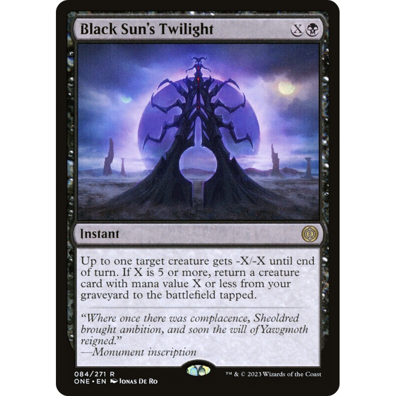 Black Sun’s Twilight [Phyrexia: All Will Be One]