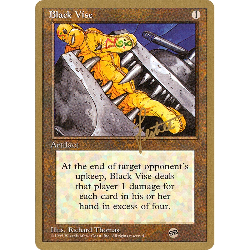 Black Vise (Bertrand Lestree) (SB) [Pro Tour Collector Set]