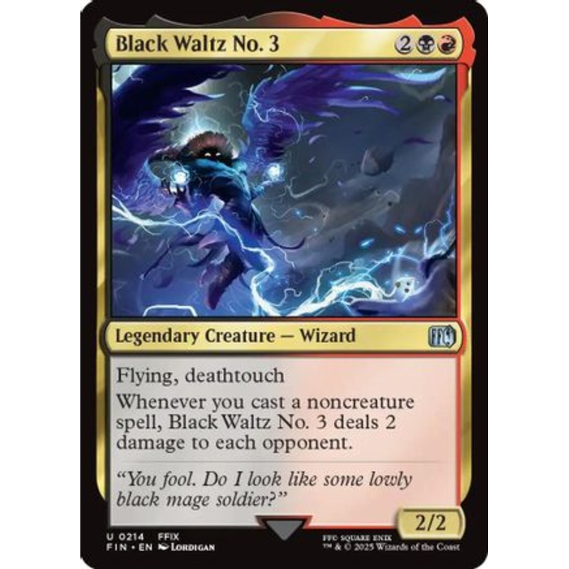 Black Waltz No. 3 (214) Foil – FINAL FANTASY