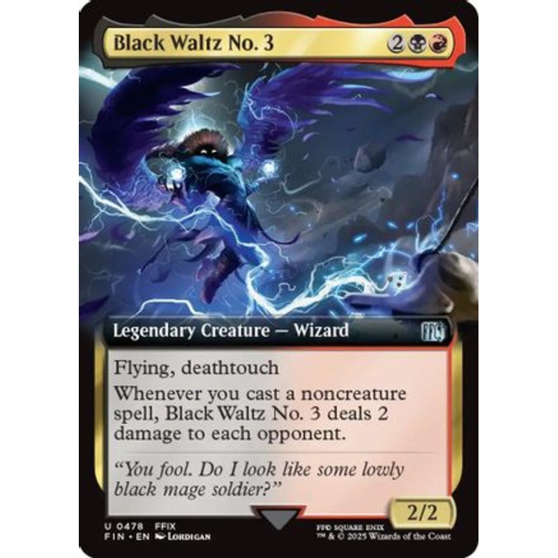 Black Waltz No. 3 (Extended Art) (478) Foil – FINAL FANTASY