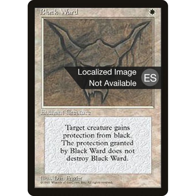 Black Ward [Fourth Edition (Foreign Black Border)]