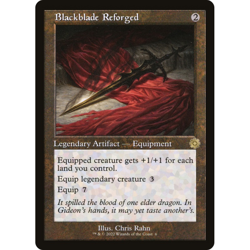 Blackblade Reforged (Retro) [The Brothers’ War Retro Artifacts]