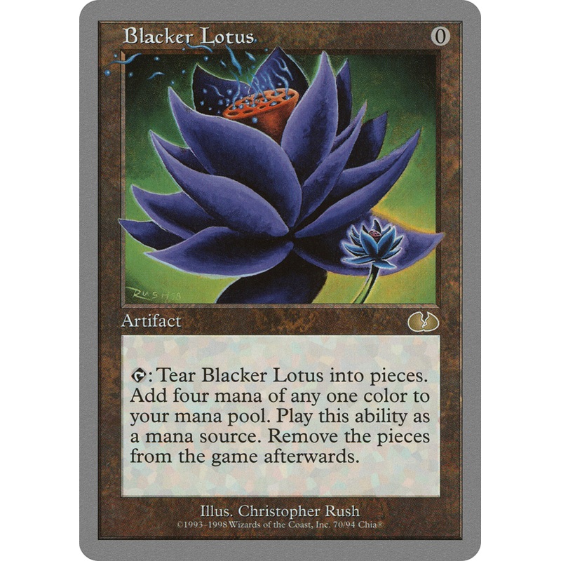 Blacker Lotus [Unglued]