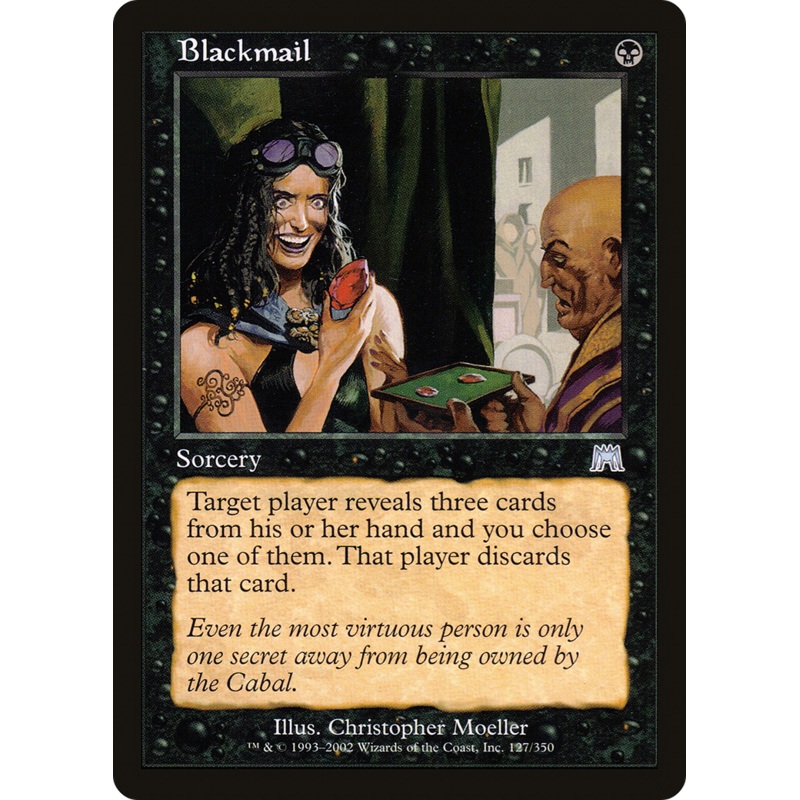 Blackmail [Onslaught]