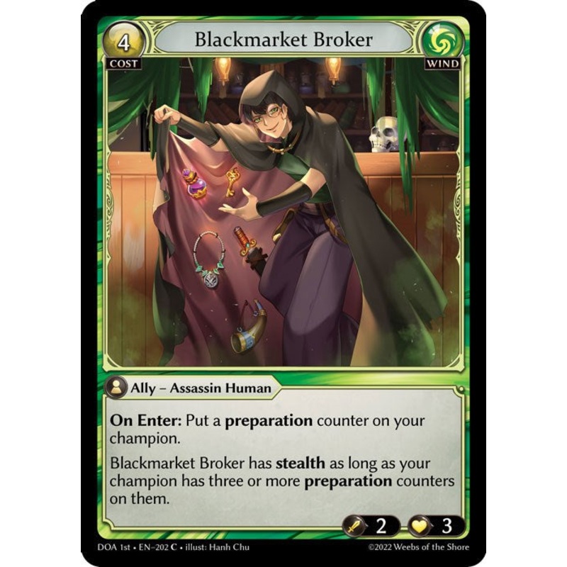 Blackmarket Broker (202) [Dawn of Ashes: 1st Edition]