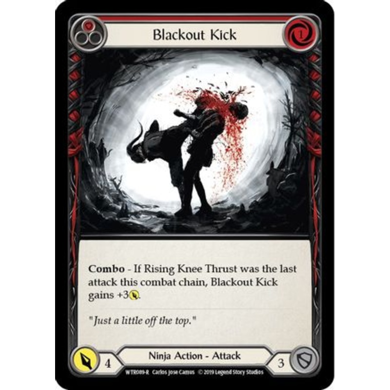 Blackout Kick (Red) (WTR089) 1st Edition – Welcome to Rathe