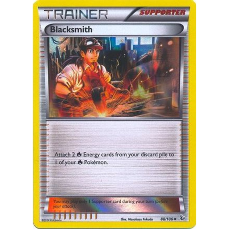 Blacksmith (88/106) (Sheen Holo Pyroar Collection Exclusive) [XY: Flashfire]