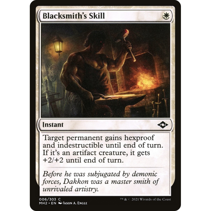 Blacksmith’s Skill [Modern Horizons 2]