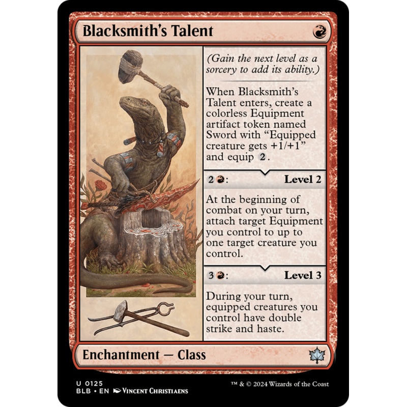 Blacksmith’s Talent [Bloomburrow]