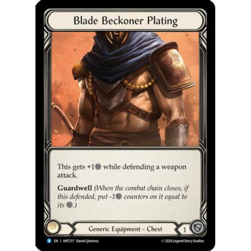 Blade Beckoner Plating (HNT217) – The Hunted