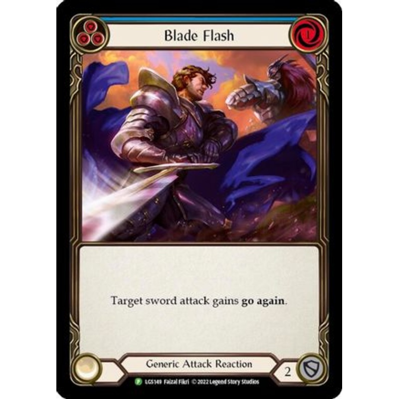 Blade Flash – LGS149 (LGS149) Rainbow Foil – Flesh and Blood: Promo Cards