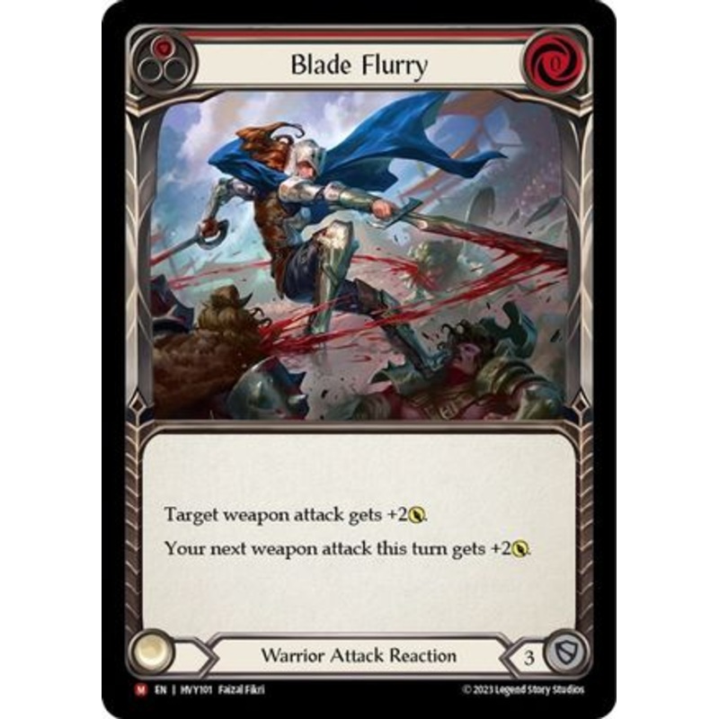 Blade Flurry (HVY101) – Heavy Hitters